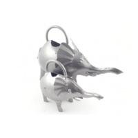 Silver Baby Elephant Gardening Watering Can