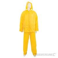 Silverline Rain Suit Yellow 2pce XXL 79 - 138cm (31 - 54\