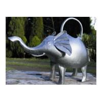 Silver Elephant Watering Can