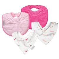 Silly Billyz Baby Bib Starter Pack 4 Pack- Birdy