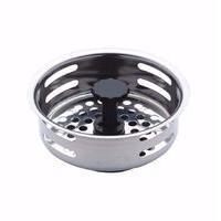 Silver Stainless Steel Plug & Sink Strainer