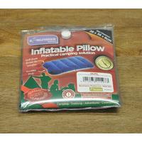 Single Blow Up Camping Air Pillow by Kingfisher