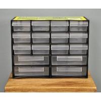 Sixteen Drawer Screw, Nail & Rawl Plug Storage Cabinet by Garland