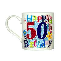 Simon Elvin 50th Female Milestone Age Mug