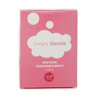Simply Gentle 14-16 Disposable Briefs Medium