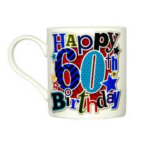 Simon Elvin 60th Male Milestone Age Mug