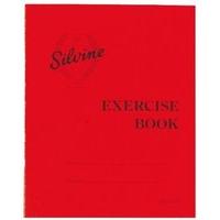 silvine exercise book ruled 7mm sqaures 203mmx165mm pack 36 130x