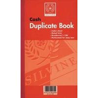 Silvine Duplicate Book 8.25x5 Cash 608 - Pack Of 6