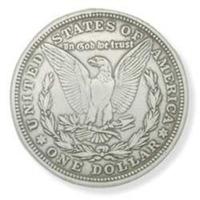 Silver Morgan Eagle Dollar Concho
