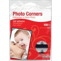 Silver Pack Of 108 Photo Corners