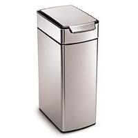 Simplehuman Slim Touch-bar Bin 40 litre