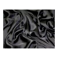 silky satin dress fabric black