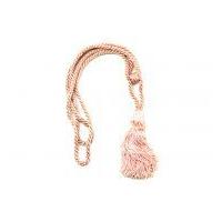 Silky Curtain Tie Backs Pink