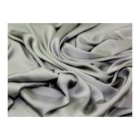 Silky Satin Dress Fabric Grey