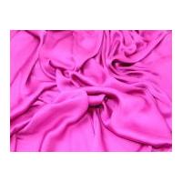 Silky Satin Dress Fabric Magenta