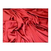 Silky Satin Dress Fabric Wine