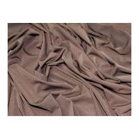 Silky Stretch Jersey Knit Dress Fabric Brown