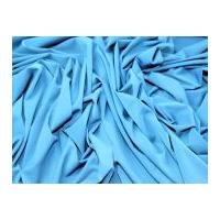 Silky Stretch Jersey Knit Dress Fabric Turquoise