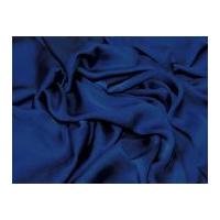 Silky Satin Dress Fabric Navy Blue