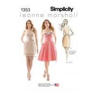 Simplicity Ladies Sewing Pattern 1353 Summer Dresses