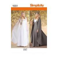 simplicity ladies sewing pattern 1551 fantasy dresses fancy dress cost ...