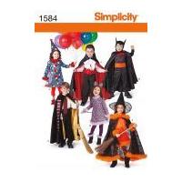 Simplicity Childrens Sewing Pattern 1584 Fancy Dress Costumes