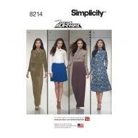 Simplicity Ladies Sewing Pattern 8214 Dresses & Jumpsuits