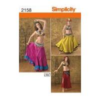 Simplicity Sewing Pattern 2158 Misses' Costumes