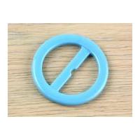 Simplicity Round Plastic Slide Buckle Fastener Turquoise