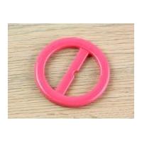 simplicity round plastic slide buckle fastener pink