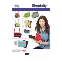 Simplicity Accessories Easy Sewing Pattern 1339 Notepad Covers & Accessories