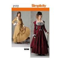 simplicity ladies sewing pattern 2172 victorian era coat skirt bustier ...