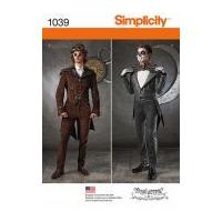 Simplicity Mens Sewing Pattern 1039 Fancy Dress Costumes