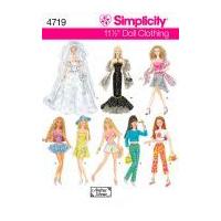 Simplicity Crafts Sewing Pattern 4719 11.5\