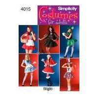 Simplicity Ladies Sewing Pattern 4015 Fancy Dress Costumes
