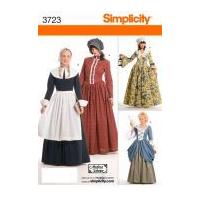 Simplicity Ladies Sewing Pattern 3723 Historical Fancy Dress Costumes