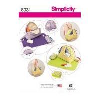 Simplicity Baby Sewing Pattern 8031 Diaper Bags & Baby Accessories