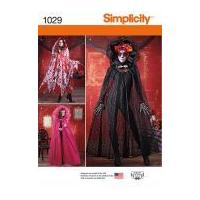 Simplicity Ladies Sewing Pattern 1029 Fancy Dress Costume Capes