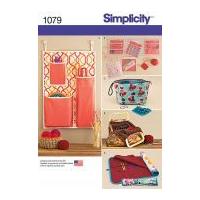 Simplicity Crafts Sewing Pattern 1079 Bags & Organisers