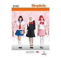 Simplicity Ladies Sewing Pattern 8160 Effy Sews Cosplay Costume