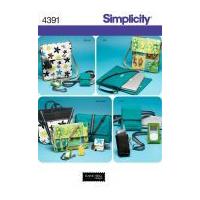 Simplicity Easy Accessories Sewing Pattern 4391 Tech Gear Laptop, Tablet & Mobile Cases