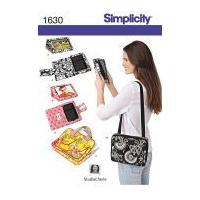 Simplicity Easy Accessories Sewing Pattern 1630 Tablet & EBook Reader Covers & Carry Cases