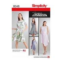 Simplicity Ladies Sewing Pattern 8048 Summer Dresses in 4 Styles