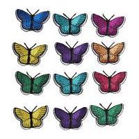 simplicity butterflies motif appliques