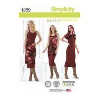 Simplicity Ladies Easy Sewing Pattern 1259 Dresses, Skirts & Boleros