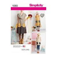 simplicity ladies sewing pattern 1080 dresses tunic top