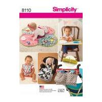 simplicity baby easy sewing pattern 8110 play mats stroller accessorie ...