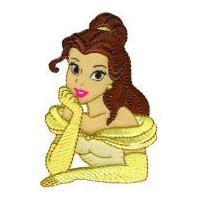 simplicity disney belle motif applique