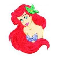 simplicity disney ariel motif applique