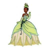 simplicity disney tiana motif applique